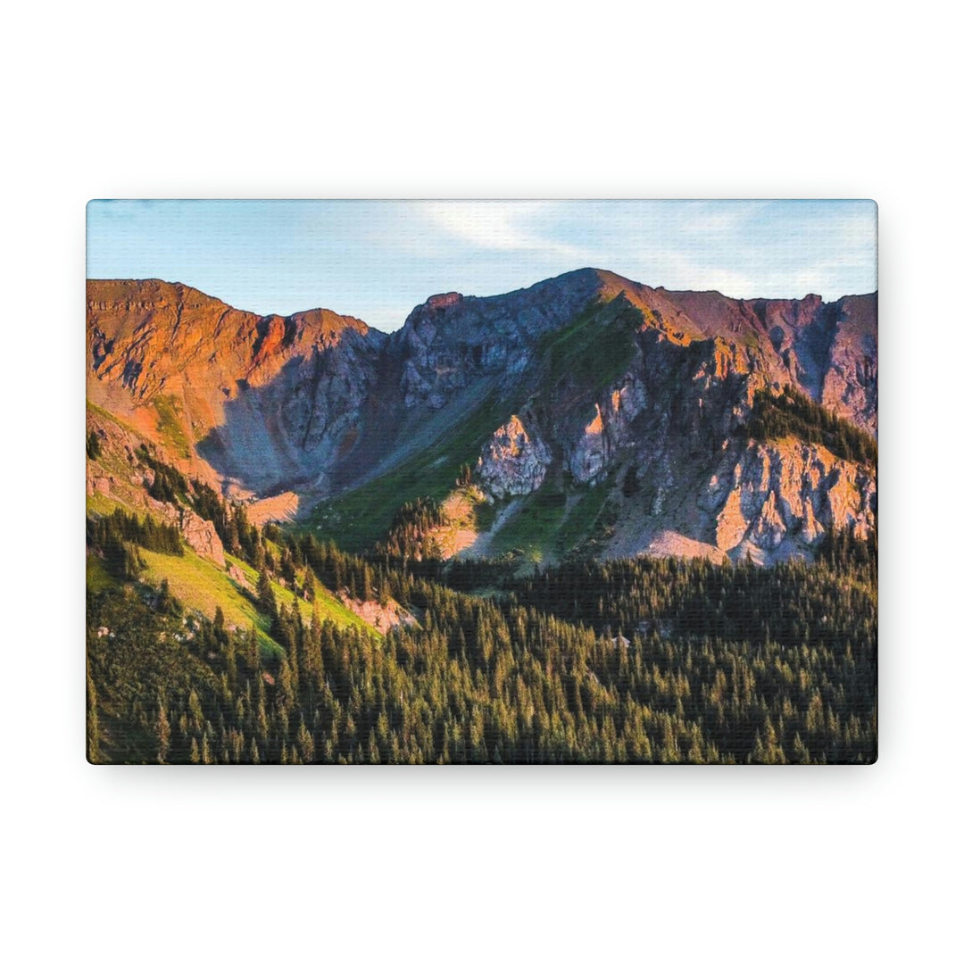 Fading Mountain Light - Canvas