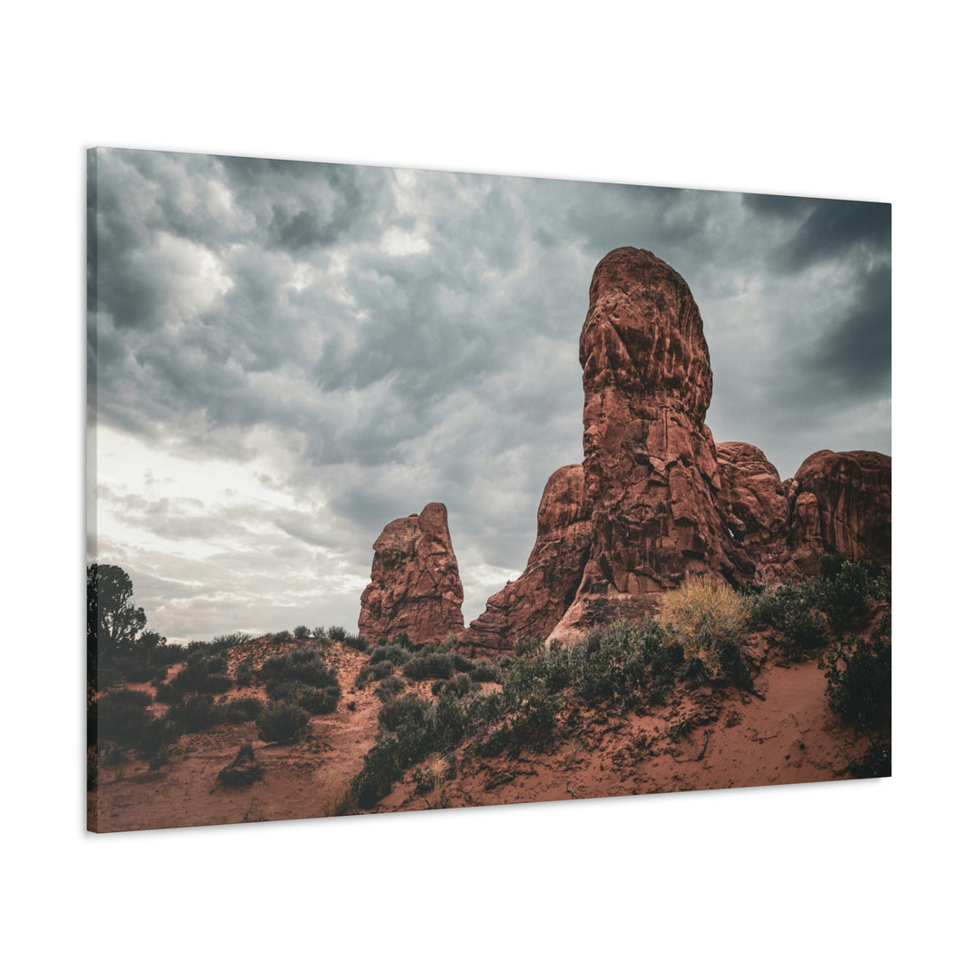 Dramatic Rocks - Canvas