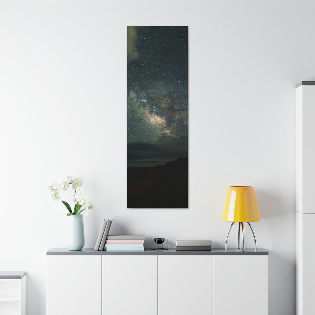 Milky Way Through the Clouds Part 2 - Canvas