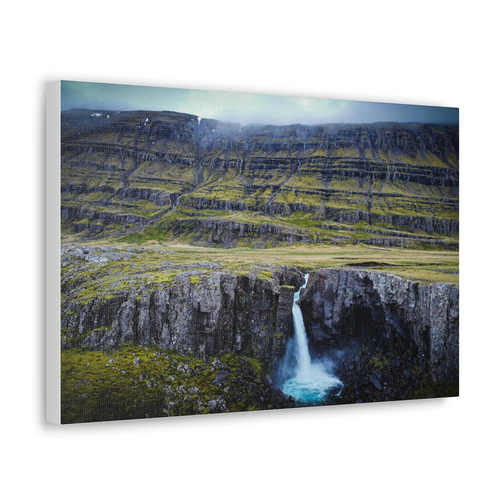 A Remote Waterfall - Canvas