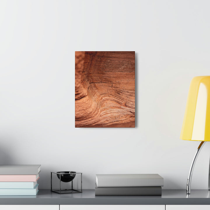 Sedimentary Rock Curves - Canvas