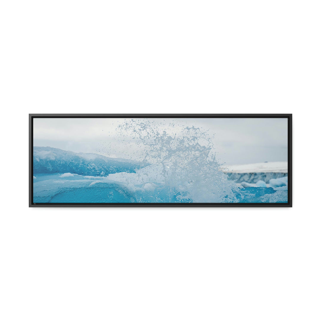 Freezing Splash - Canvas with Frame