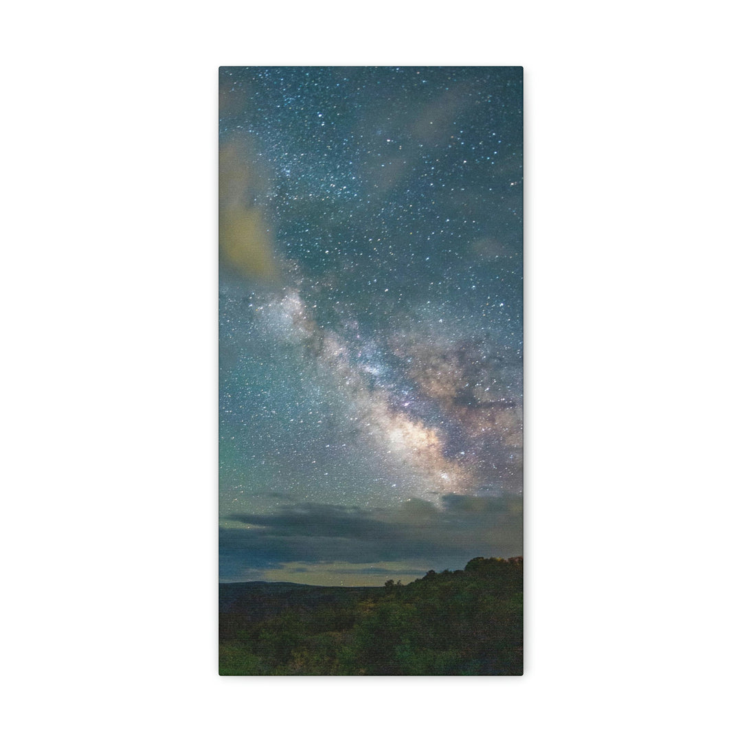 Milky Way Through the Clouds Part 1 - Canvas