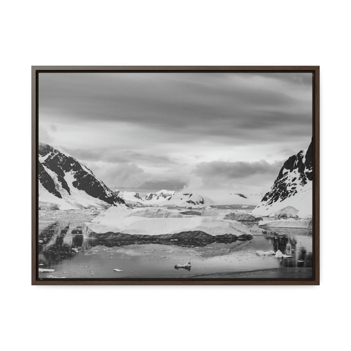 A Still Day in Black and White - Canvas with Frame