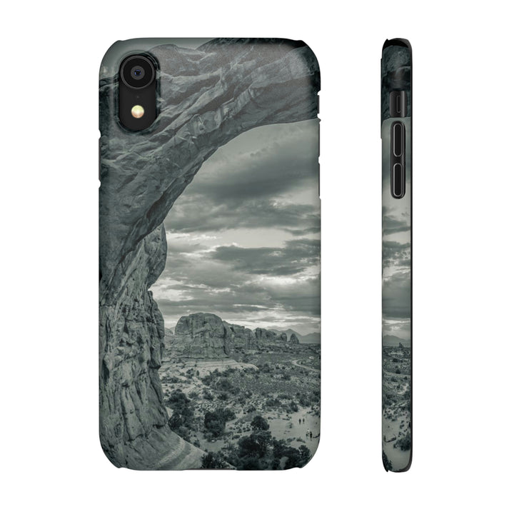 Natural Frames Part 2 in Black and White - Phone Case