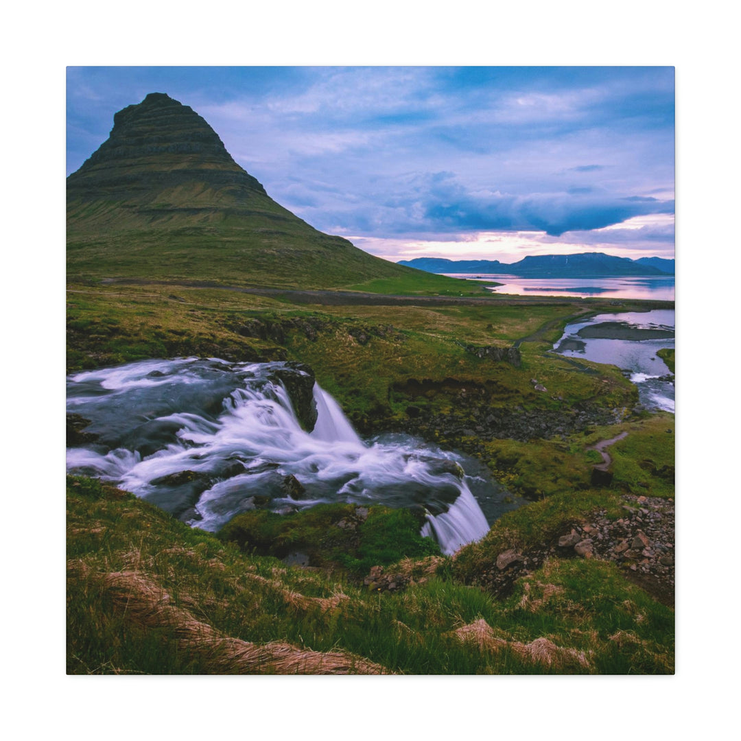 An Icelandic Sunset - Canvas