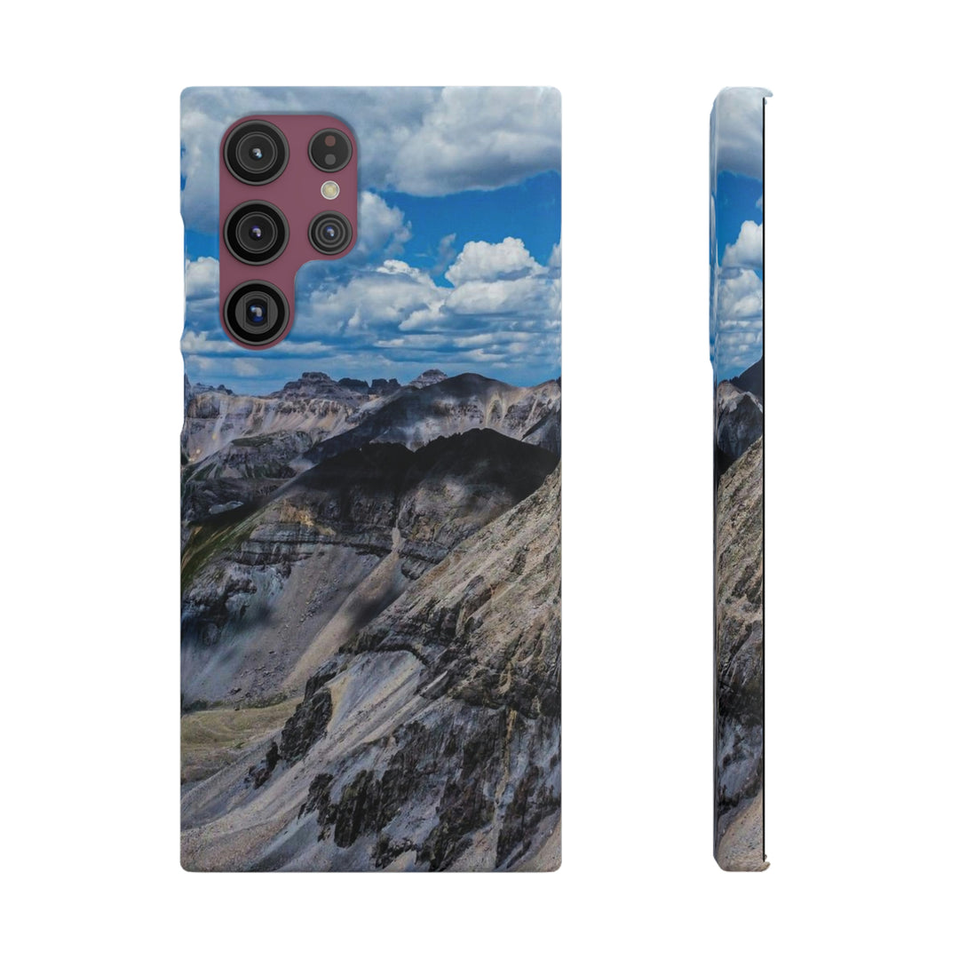 Imogene Pass From the Air - Phone Case