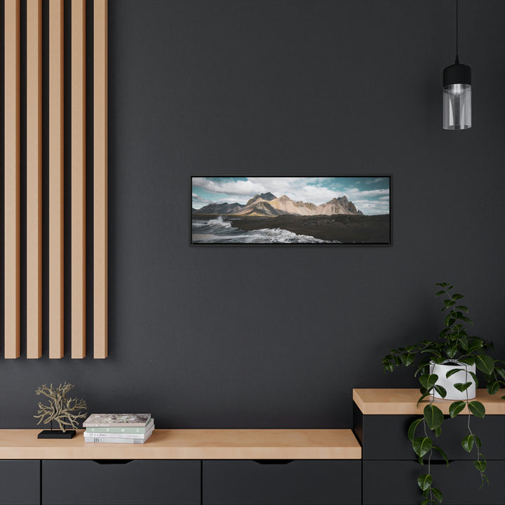 Crashing Sea - Canvas with Frame