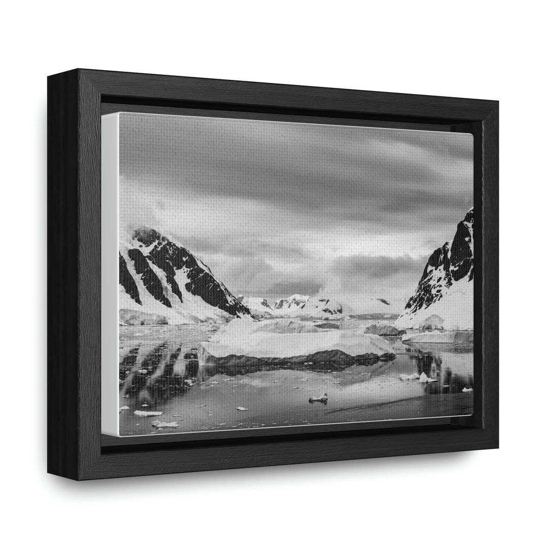 A Still Day in Black and White - Canvas with Frame