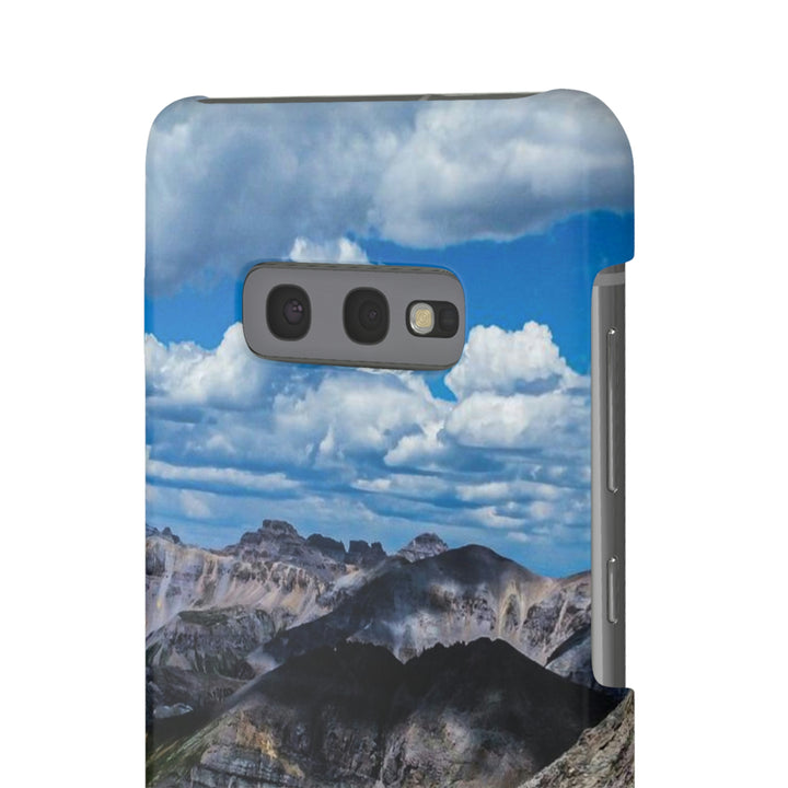 Imogene Pass From the Air - Phone Case