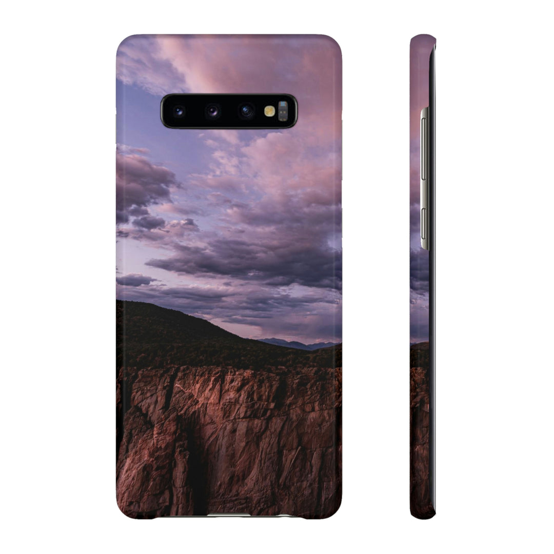 Painted Wall at Sunset Part 3 - Phone Case