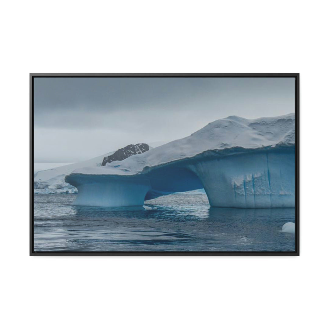 Textured Ice - Canvas with Frame