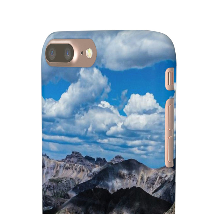 Imogene Pass From the Air - Phone Case