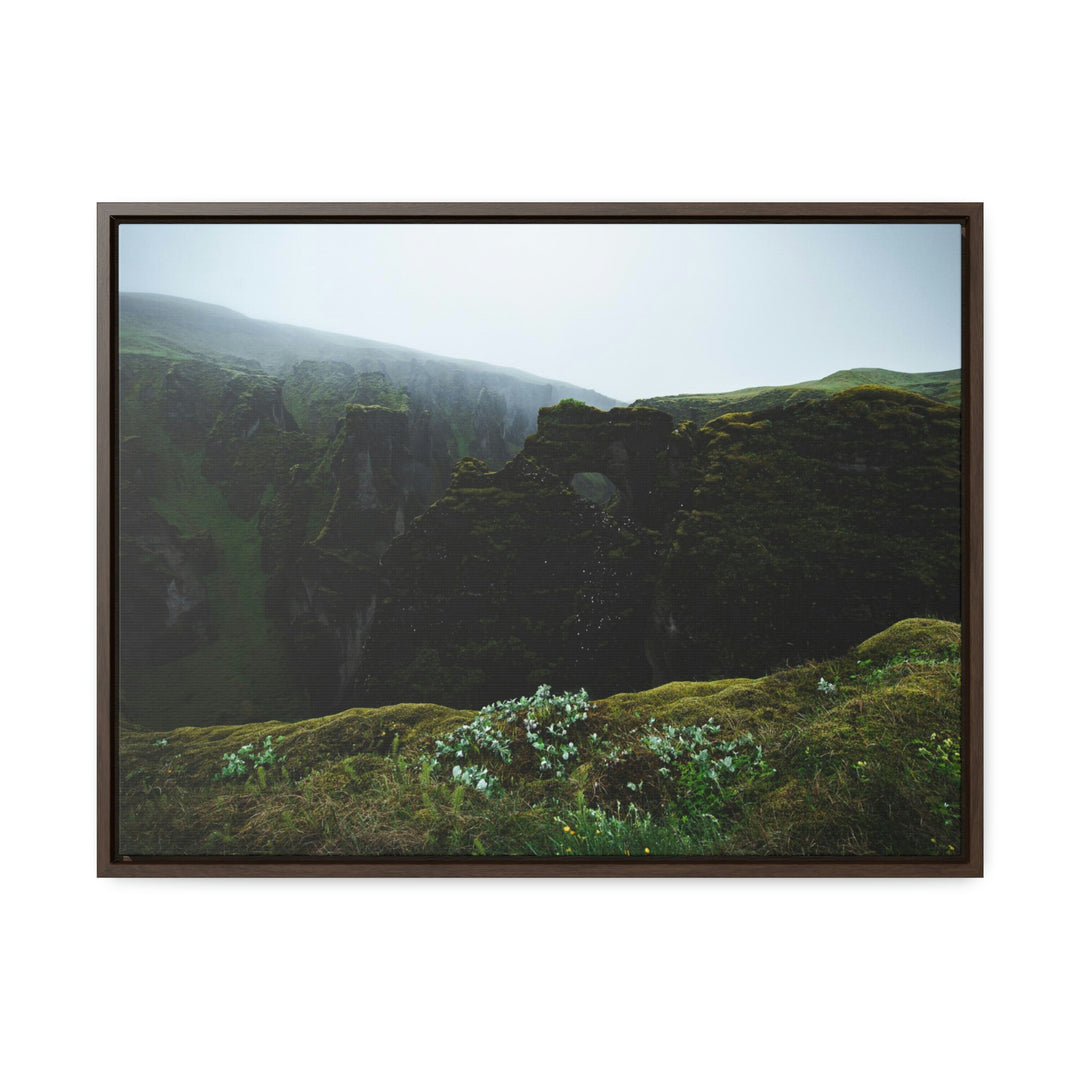 Mystical Canyon - Canvas with Frame