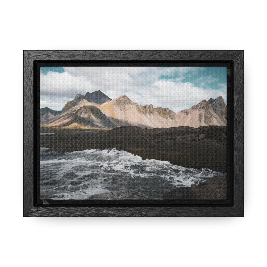 Crashing Sea - Canvas with Frame