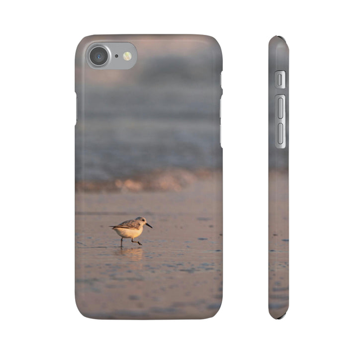 Sanderling in Soft Dusk Light - Phone Case