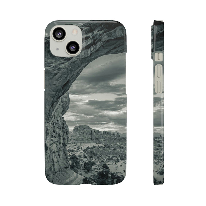 Natural Frames Part 2 in Black and White - Phone Case