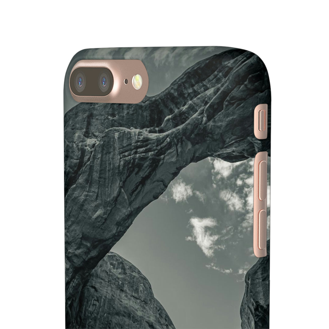 Natural Frames Part 4 in Black and White - Phone Case