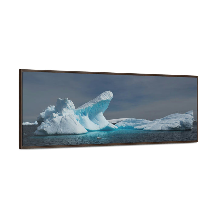 The Angles of an Iceberg - Canvas with Frame