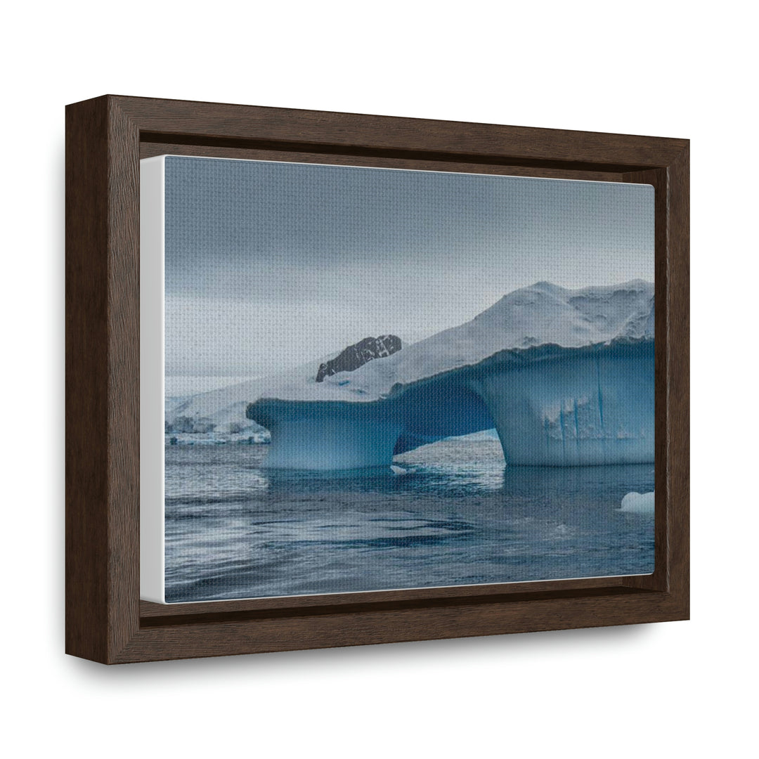 Textured Ice - Canvas with Frame