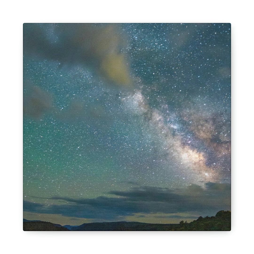 Milky Way Through the Clouds Part 1 - Canvas