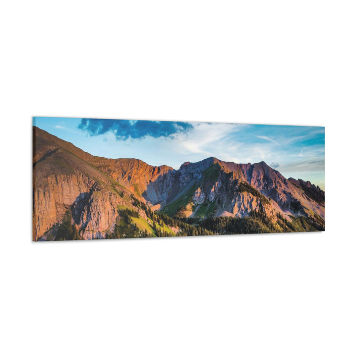 Fading Mountain Light - Canvas