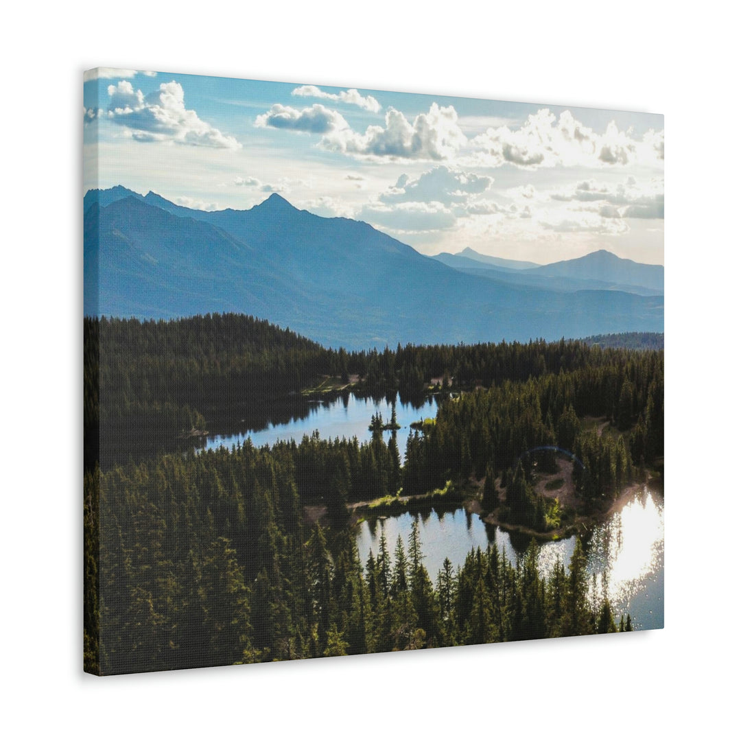 Cool Mountain Lakes - Canvas