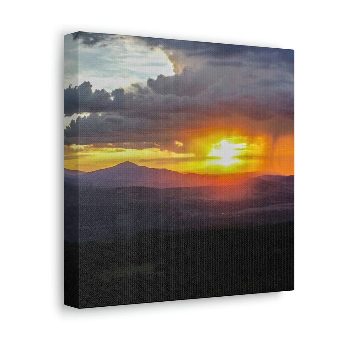 Rainy Sunset - Canvas