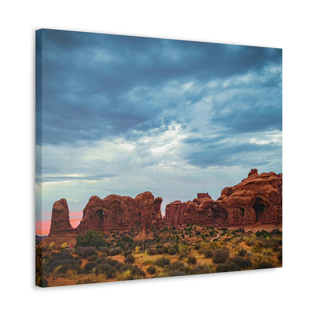 Arches at Sunset - Canvas