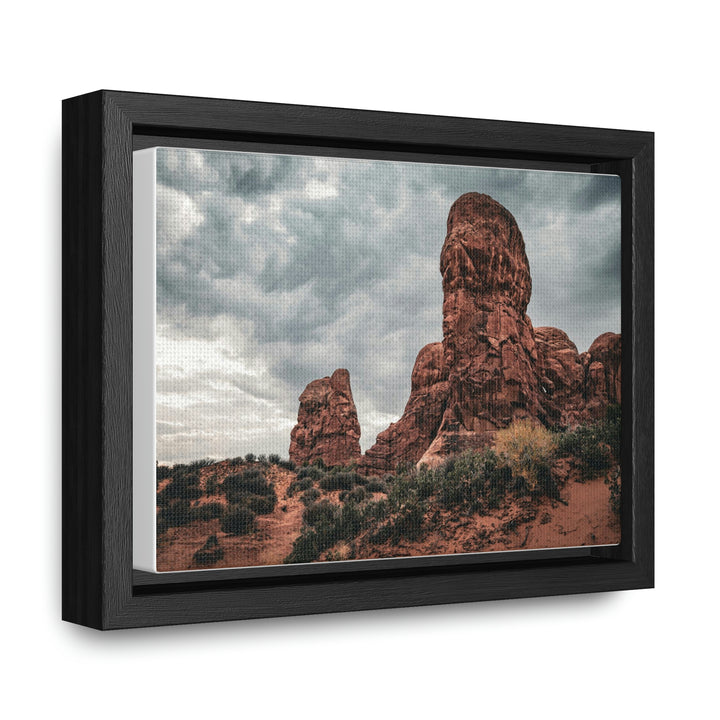 Dramatic Rocks - Canvas with Frame