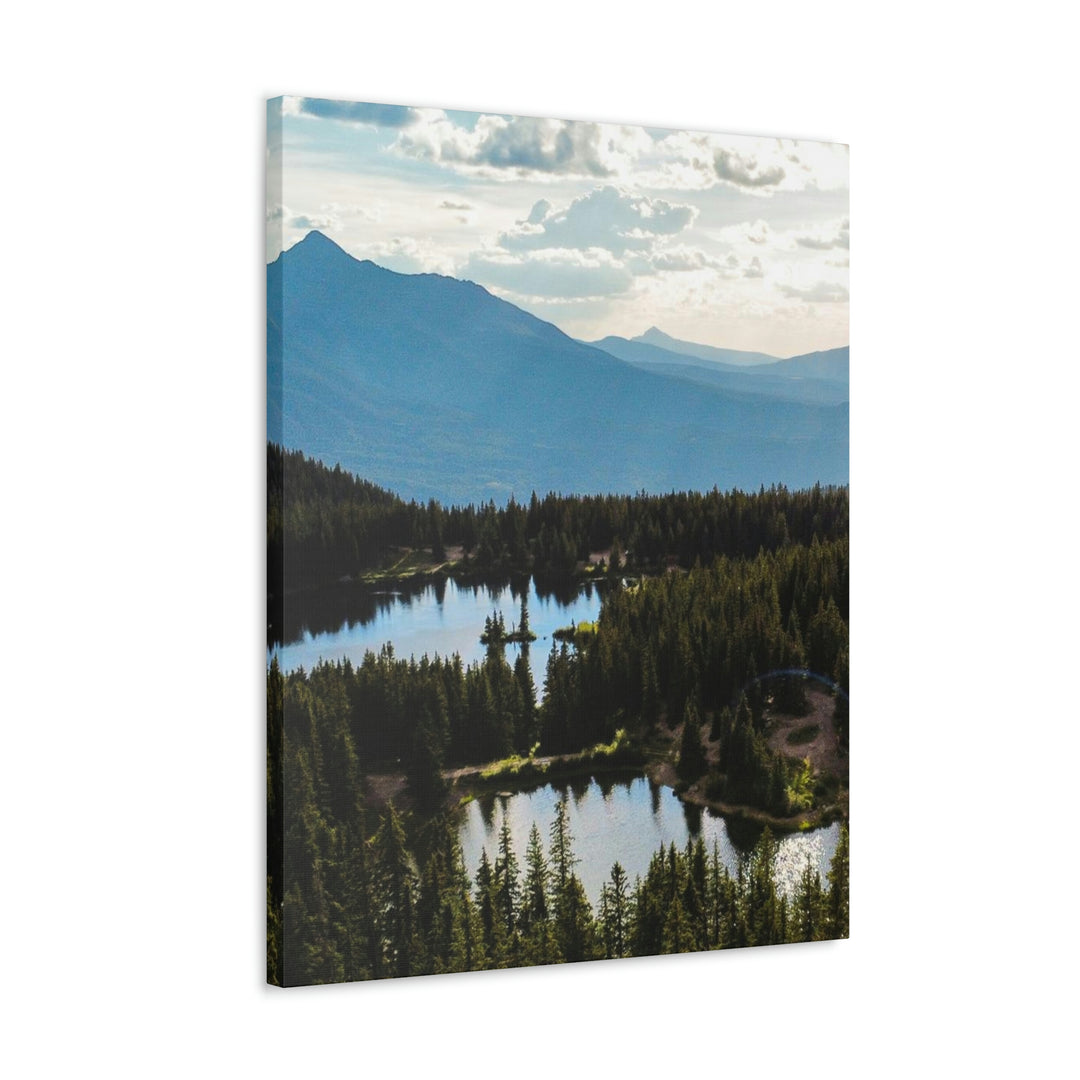 Cool Mountain Lakes - Canvas