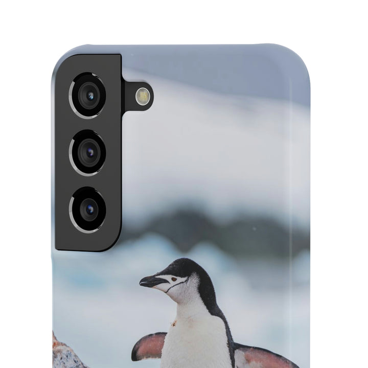 Stretched Penguin - Phone Case