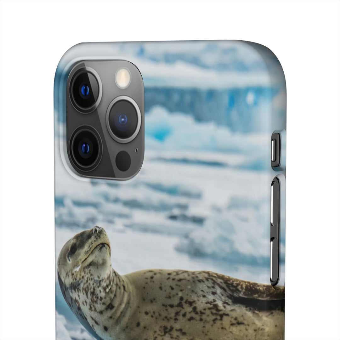 Leopard Seal Relaxing - Phone Case