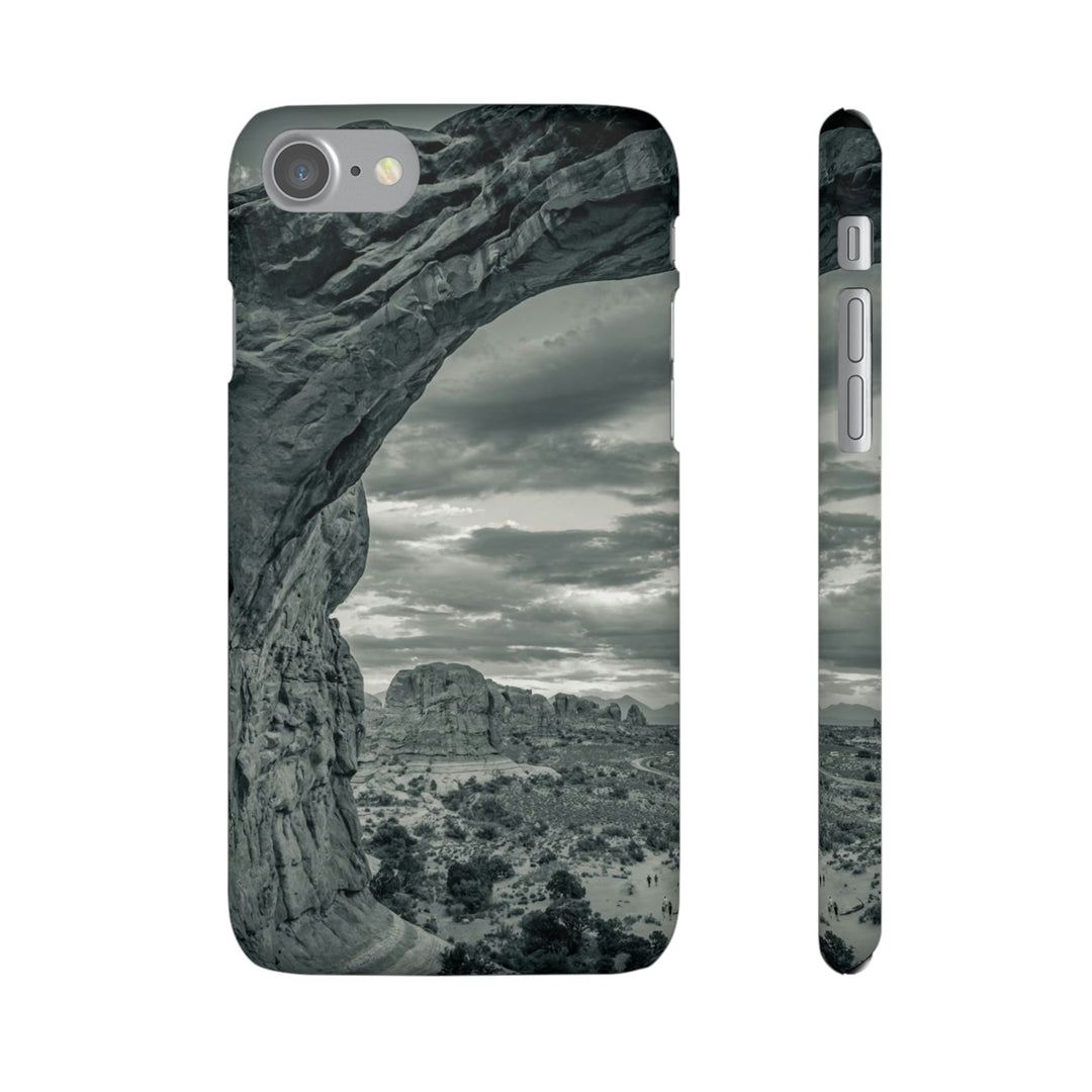 Natural Frames Part 2 in Black and White - Phone Case