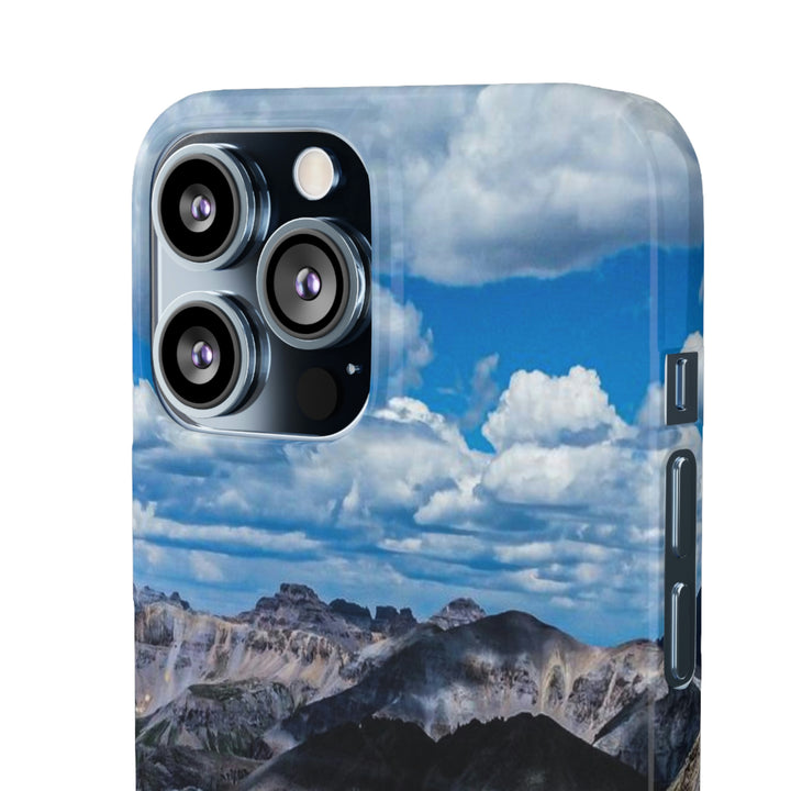 Imogene Pass From the Air - Phone Case