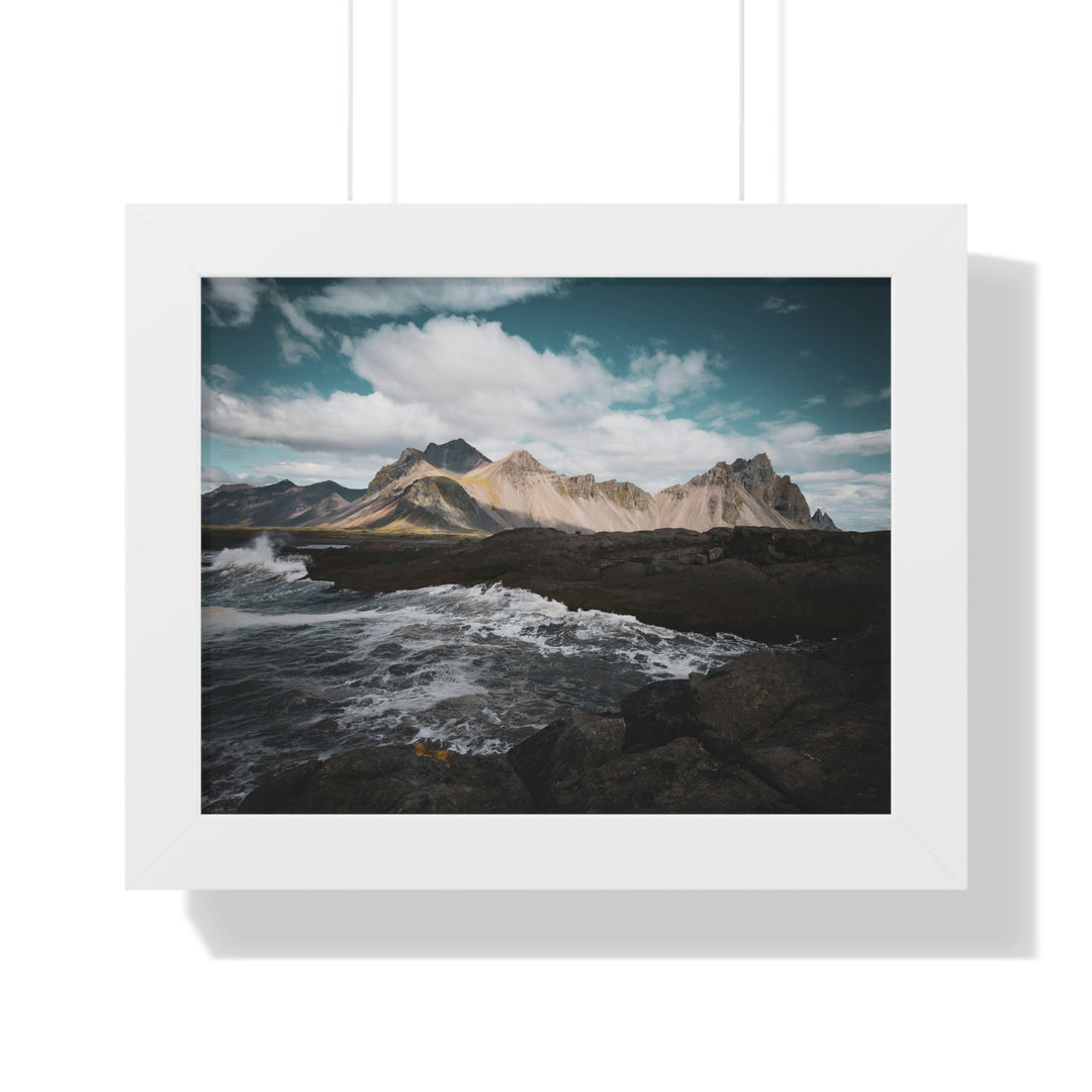 Crashing Sea - Framed Print