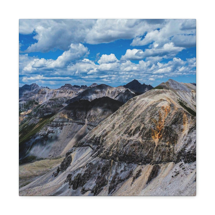 Imogene Pass From the Air - Canvas