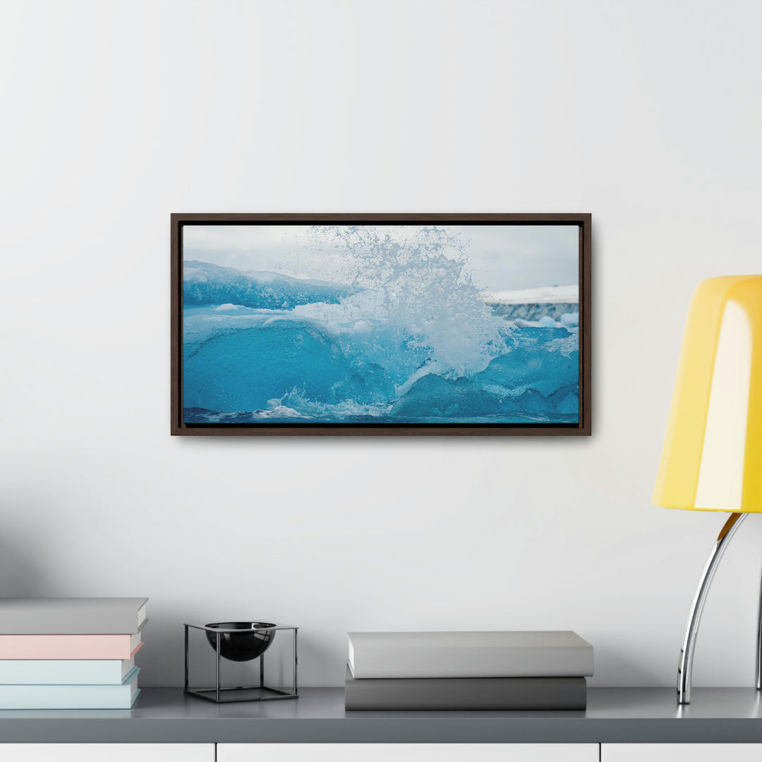 Freezing Splash - Canvas with Frame