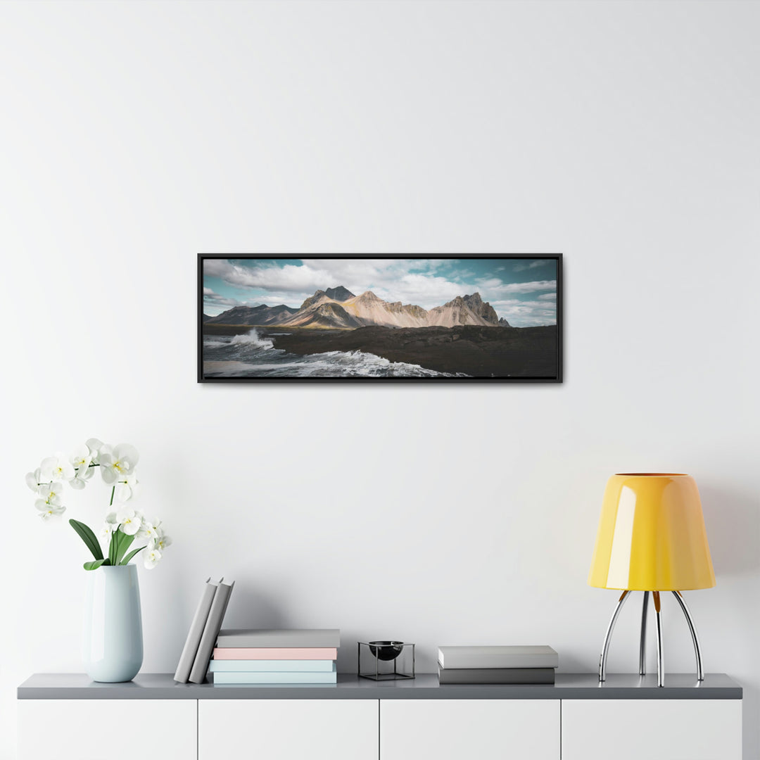 Crashing Sea - Canvas with Frame