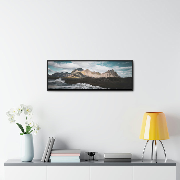 Crashing Sea - Canvas with Frame