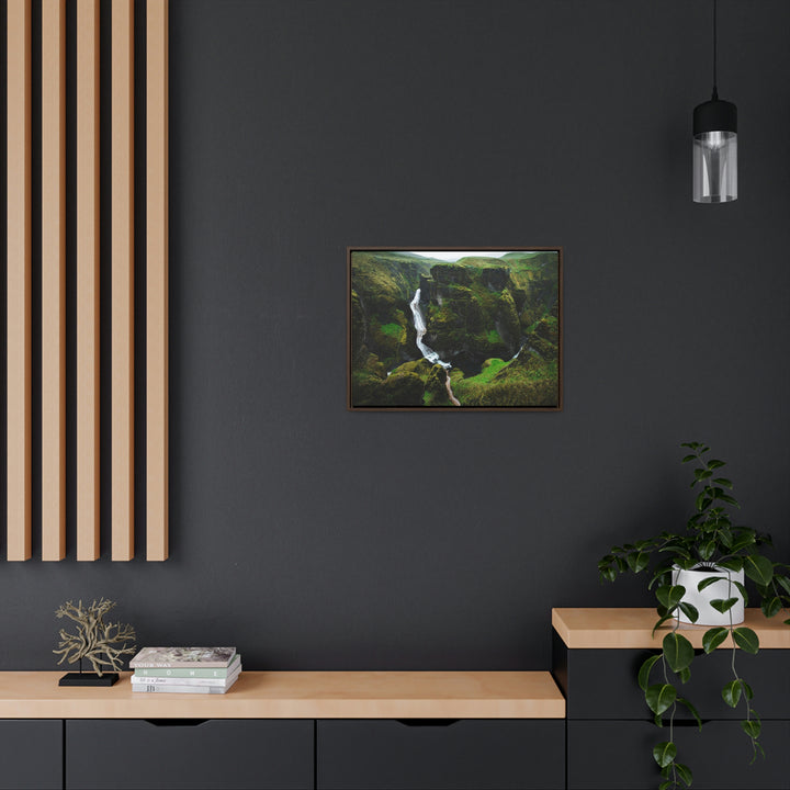 A Green Dream - Canvas with Frame