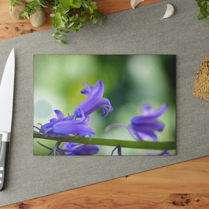 Delicate Bell - Glass Cutting Board - Visiting This World