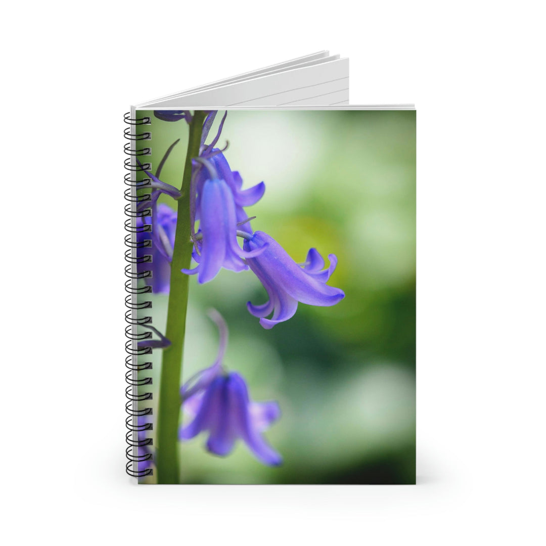 Delicate Bell - Spiral Ruled Line Notebook - Visiting This World