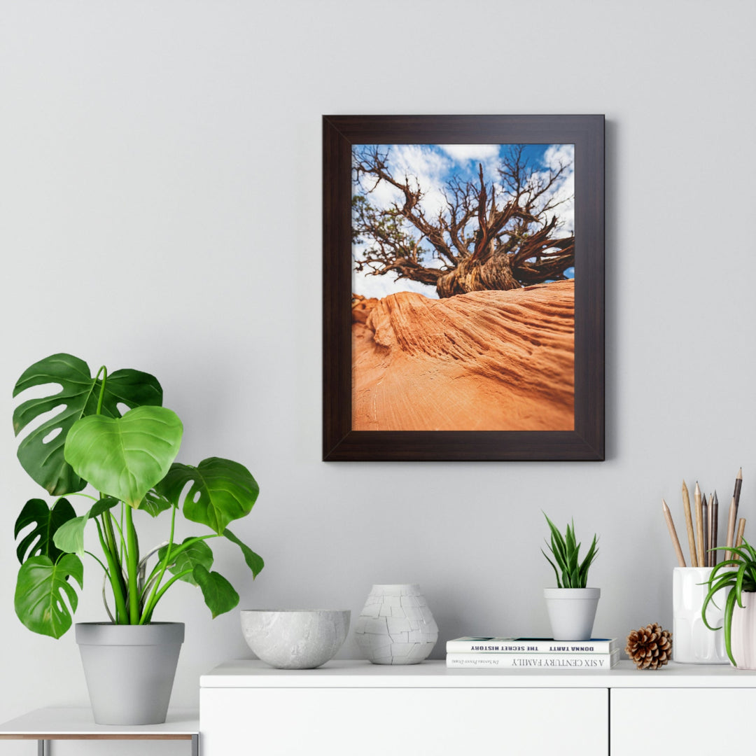 Desert Reach - Framed Print - Visiting This World