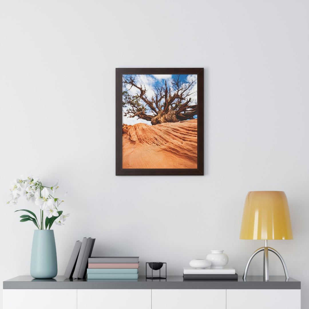 Desert Reach - Framed Print - Visiting This World