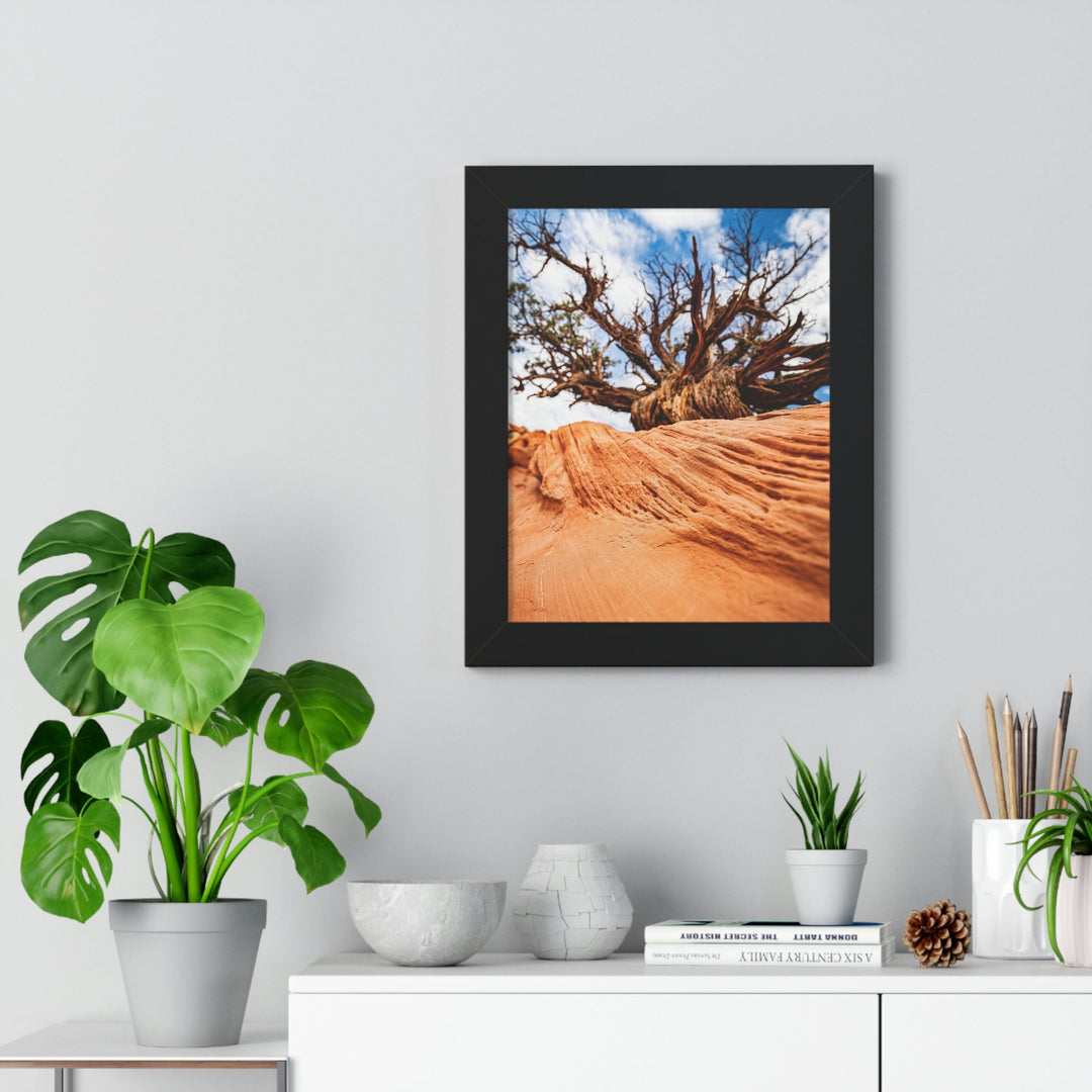 Desert Reach - Framed Print - Visiting This World