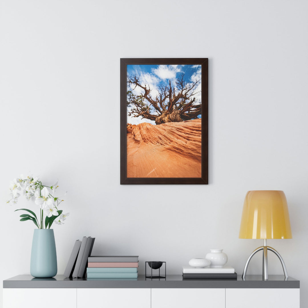 Desert Reach - Framed Print - Visiting This World