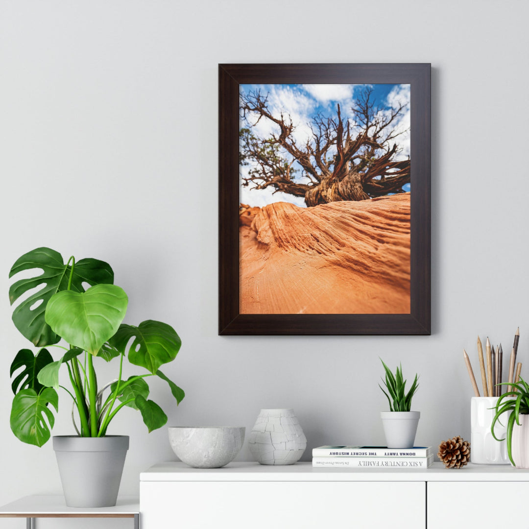 Desert Reach - Framed Print - Visiting This World