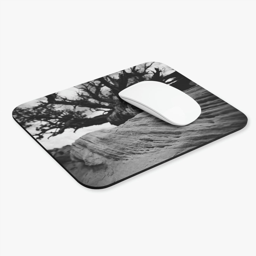 Desert Reach in Black and White - Mouse Pad (Rectangle) - Visiting This World