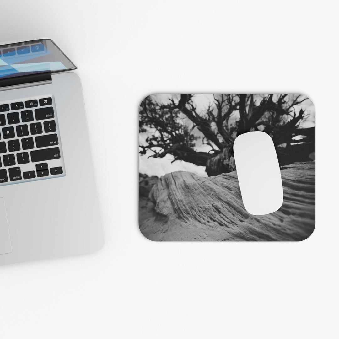 Desert Reach in Black and White - Mouse Pad (Rectangle) - Visiting This World